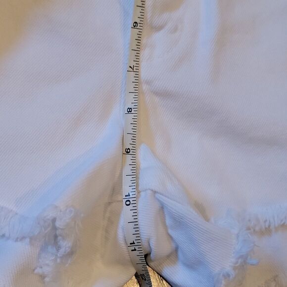 BLANK NYC size 26 white jean shorts NWT - Picture 9 of 9